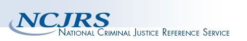 National Criminal Justice Reference Service logo - links to Homepage